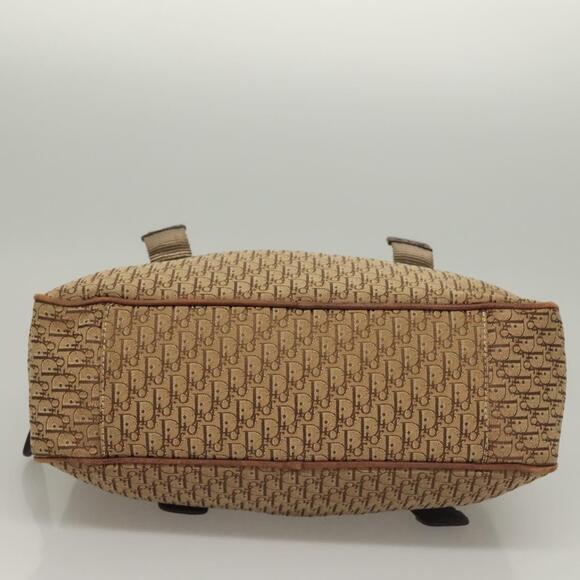 DIOR Trotter Canvas Hand Bag Brown - Picture 9 of 12